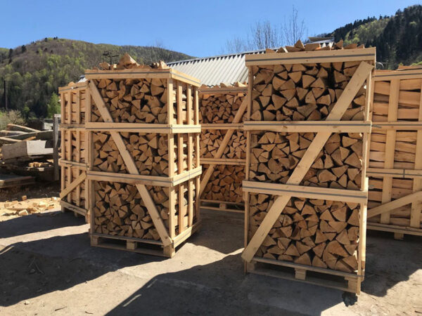 Air-dried firewood